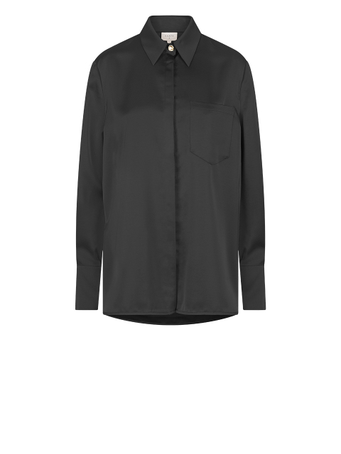 Louda satin long shirt