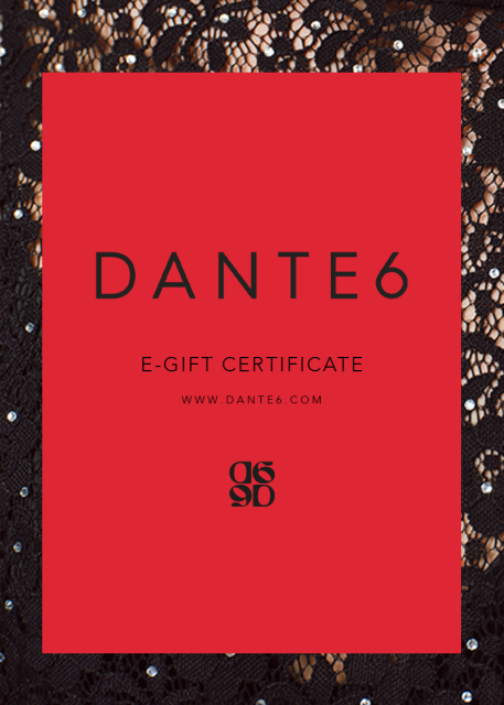 DANTE6 MAIL GESCHENKKARTE