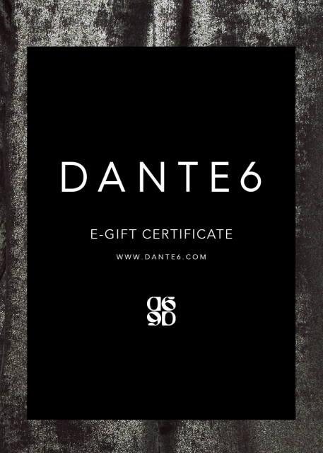 DANTE6 MAIL GIFT CARD