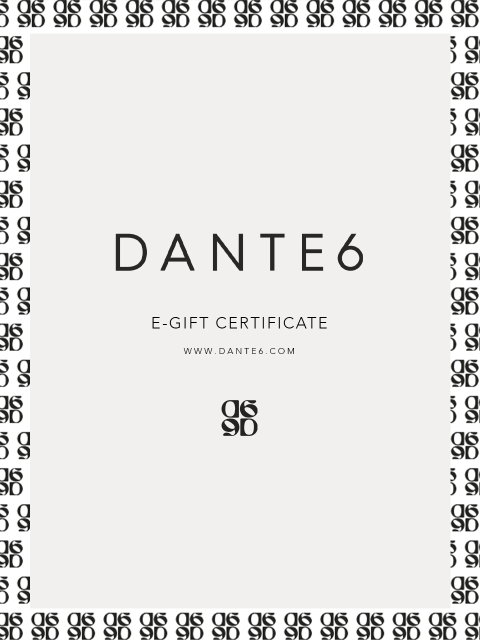 DANTE6 MAIL GESCHENKKARTE