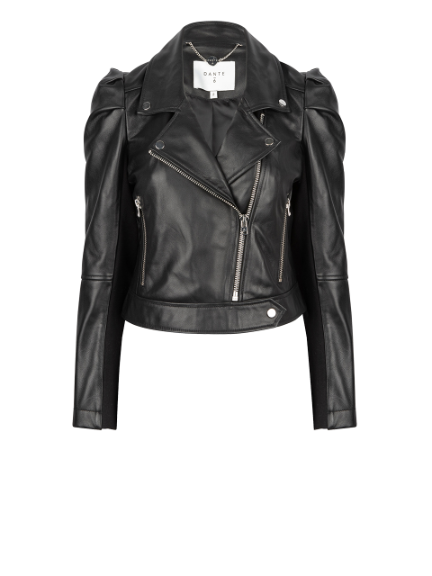 Jae long sleeve leather jacket